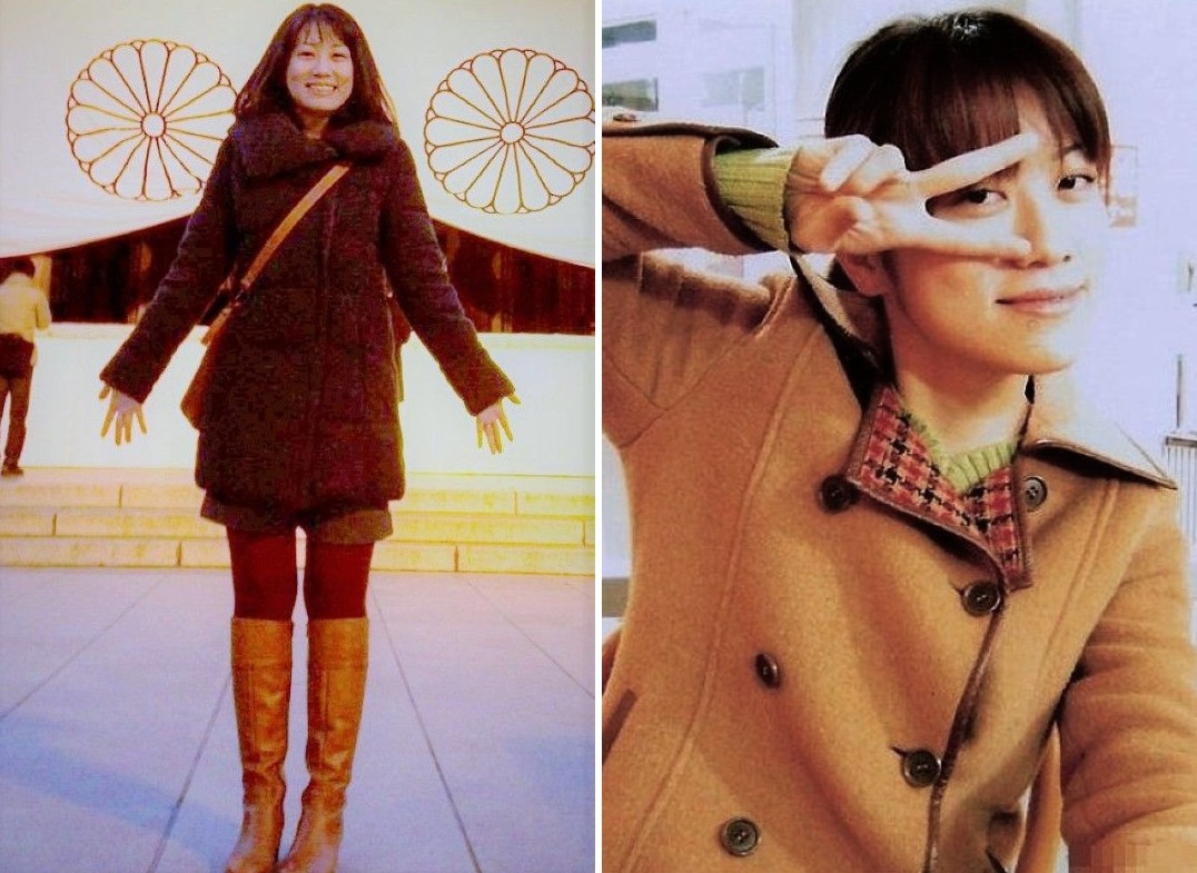 私服姿の「けいこ」さん。