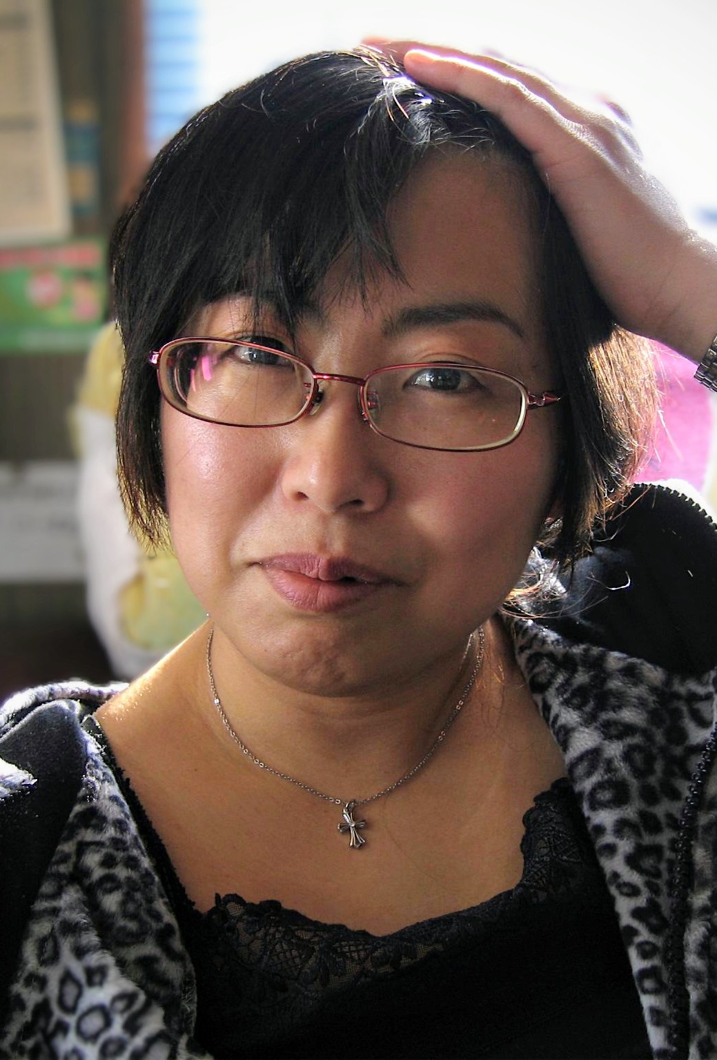 当時40歳の香織です。 素敵な笑顔ですね