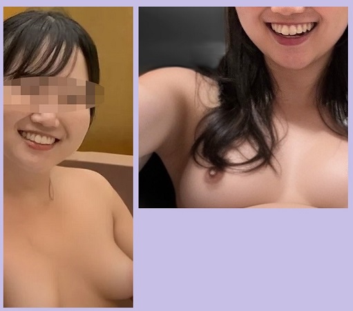 乳は離れててイマイチですが、顔見ていただけます？