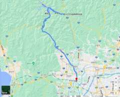 県道270号線がどんな道か知りませんが、徳山ダム経由というのはど