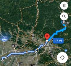 復路２ 太田バイパス→21号  全長77km