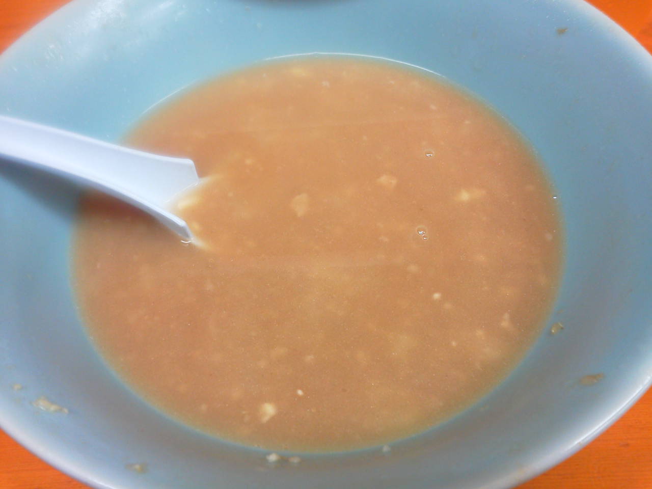 その5  スープは塩分控えめでちょうどいい ヤサイで薄まったのか