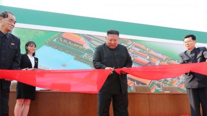 　 (画像： REUTERS　北朝鮮国営メディアは、5月1日の工