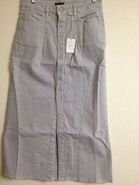 ×デニムロングスカート 色:グレー 素材:綿 金額:¥22,00