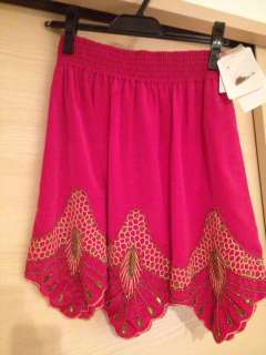 ○刺繍スカート（ピンク）16590  →着こなしが難しそうだけど