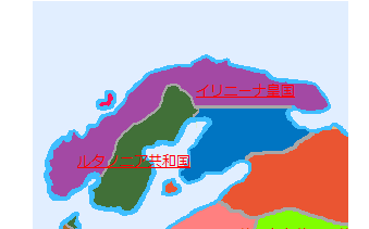 図中の私の国の上にある赤く塗りつぶした島をカテゴリーAとして申請