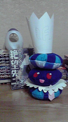 王冠の色のフェルトがなかったんだ（王冠作るのがめんどかった）