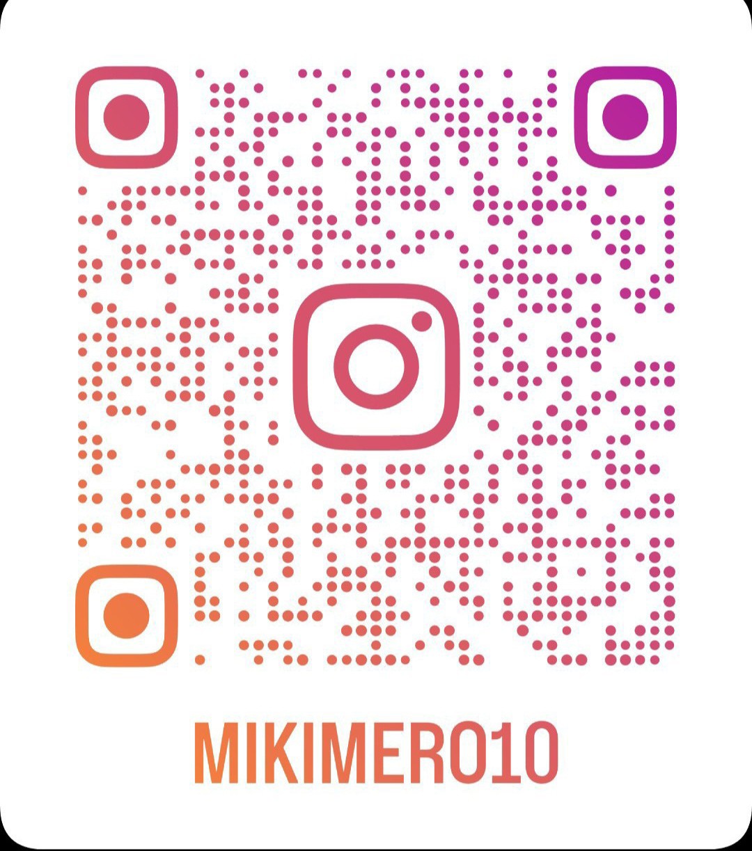 インスタのフォローお願いします、mikimero10です