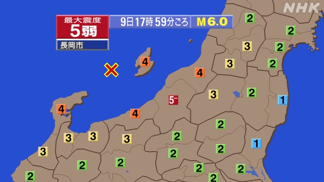 佐渡付近、https://earthquake.tenki.jp