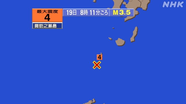 トカラ列島近海群発地震、https://earthquake.t