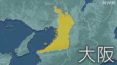 ２２日の大阪府コビット１９新規感染者は２，８１６人で、前週比１４