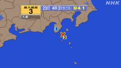 新島・神津島近海、 https://earthquake.ten
