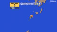 トカラ列島近海 https://earthquake.tenki