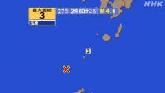 トカラ列島群発地震、https://earthquake.ten