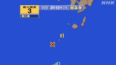 トカラ列島近海群発地震、https://earthquake.t