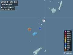 トカラ列島近海群発地震、https://earthquake.t