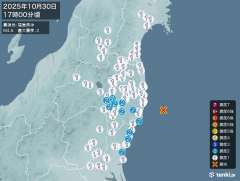 福島県沖地震、https://earthquake.tenki.