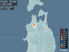 太陽風、 １９日、 0時52分４８３ｋｍ/ｓ・＋０．５ｎT・磁気