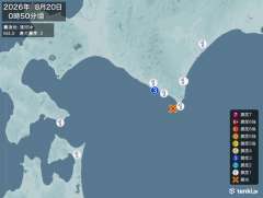 浦河沖地震、https://earthquake.tenki.j
