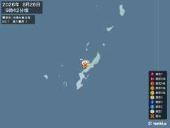 沖縄本島近海地震、https://earthquake.tenk