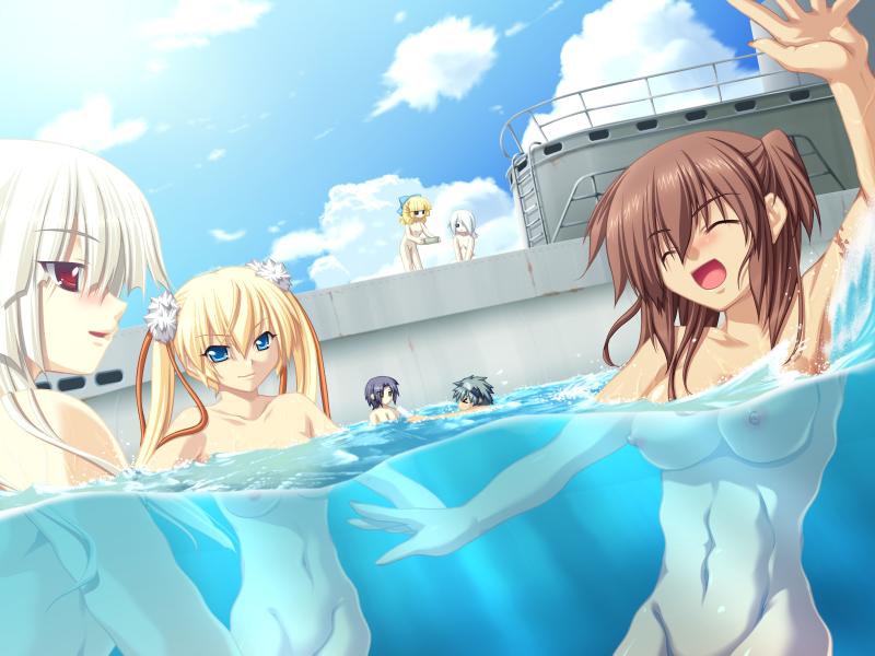 これは・・・潜水艦ゲーム開始デス。  友「船長！　潜水にて、胸の