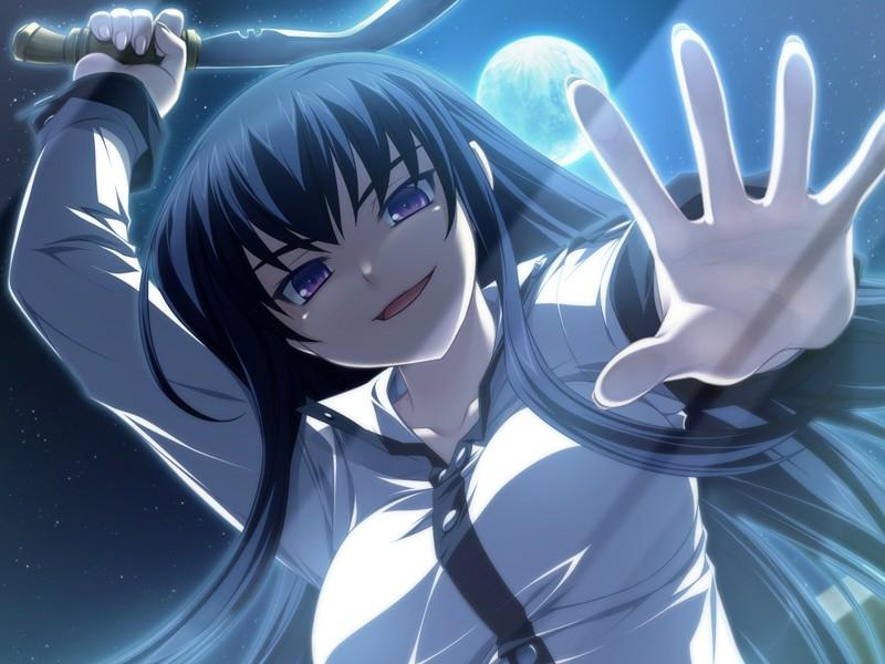 そうそう、礼儀正しい女の子はドアからじゃなく、窓ガラスをハデにぶ