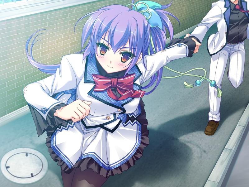 恋人同士の牽引ロープ（？）は二人ともチュー者違反です☆