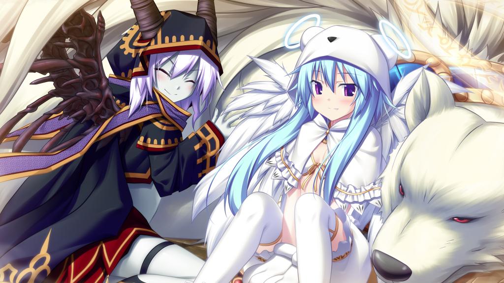 天使でも悪魔でも「女の子」なら気持ちよくモフモフ♪とプニプニ☆し