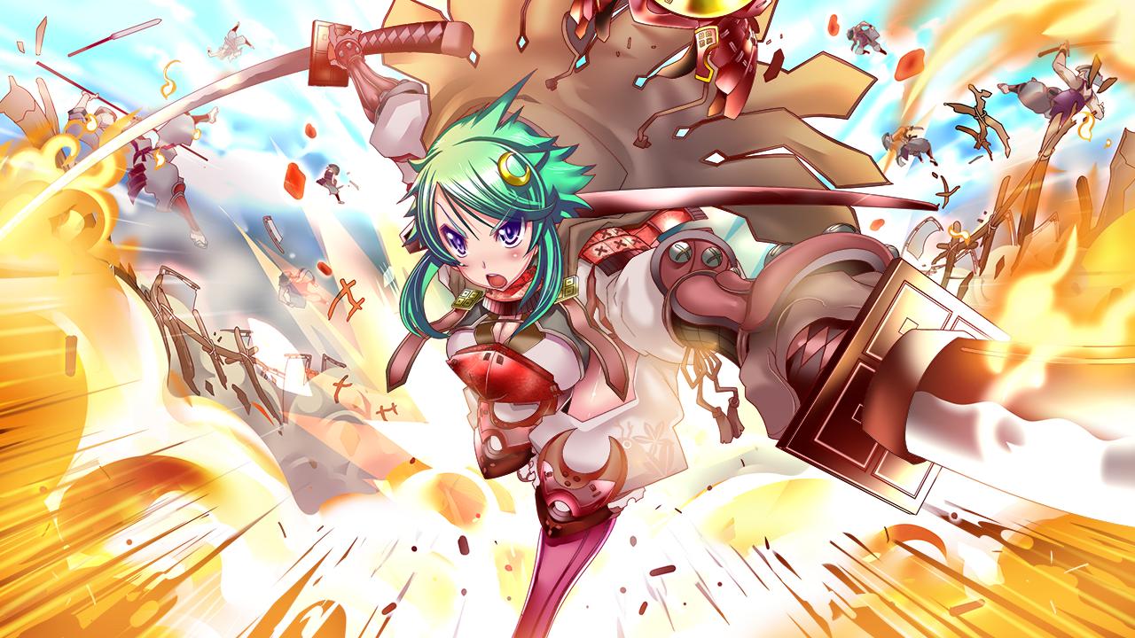 二刀両断をもって、チュウ☆（注？）することすらも今だならズ。