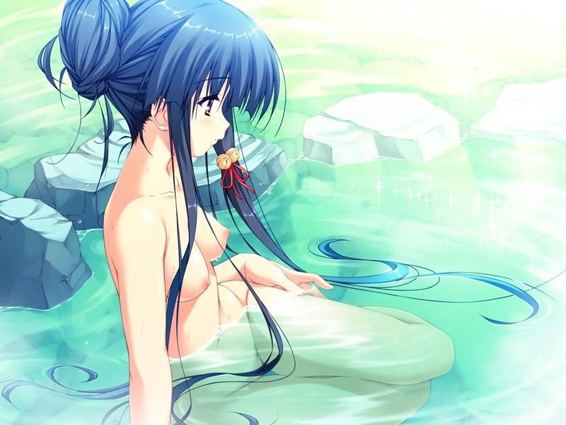 大人の艶ぽっさを引き立てるには色で湯船を染め上げます。