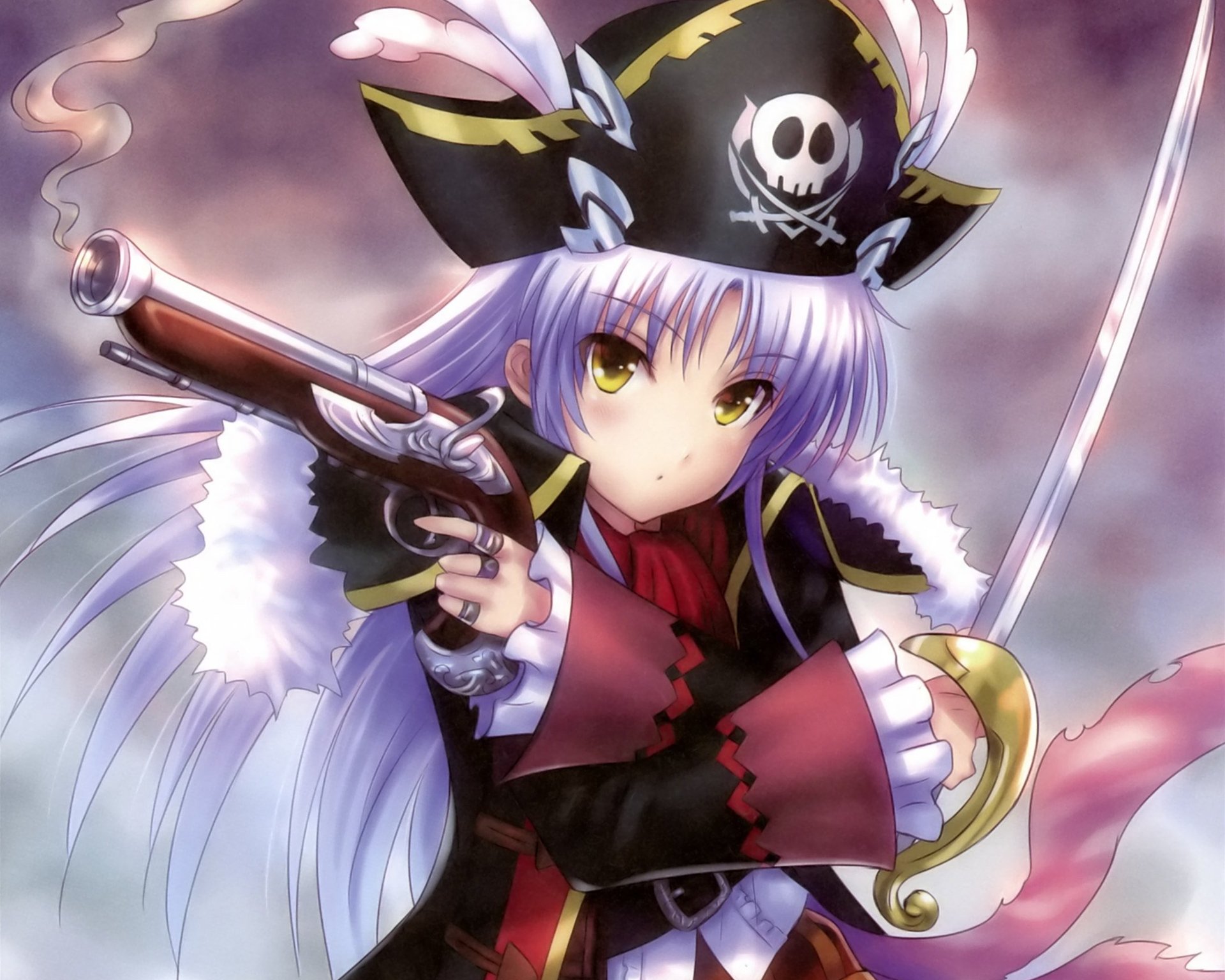 天使（？）「とりあえず海賊キャプテン気取ってみました☆」  私「