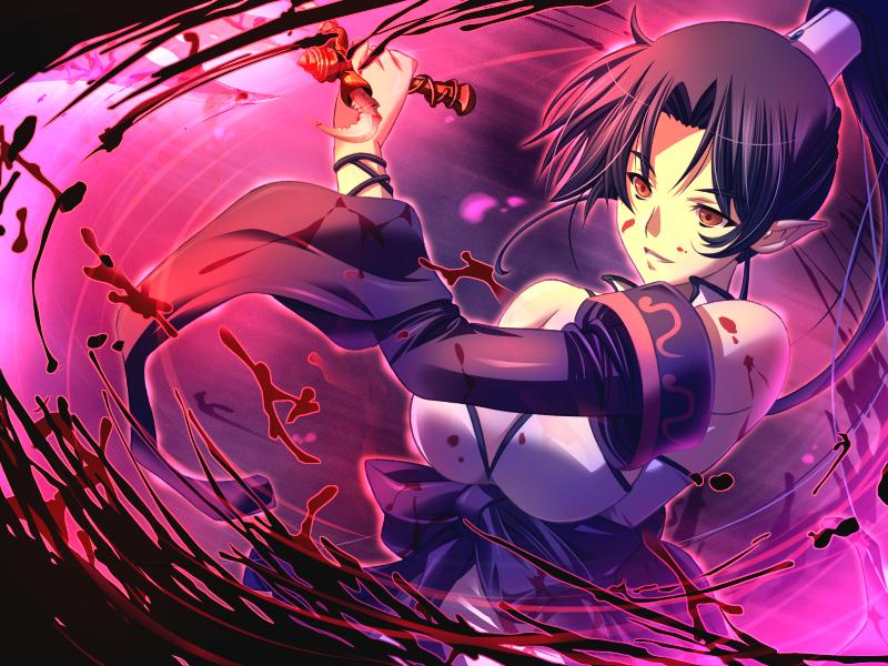 なぎ払うのは漆黒の涙ナリ★