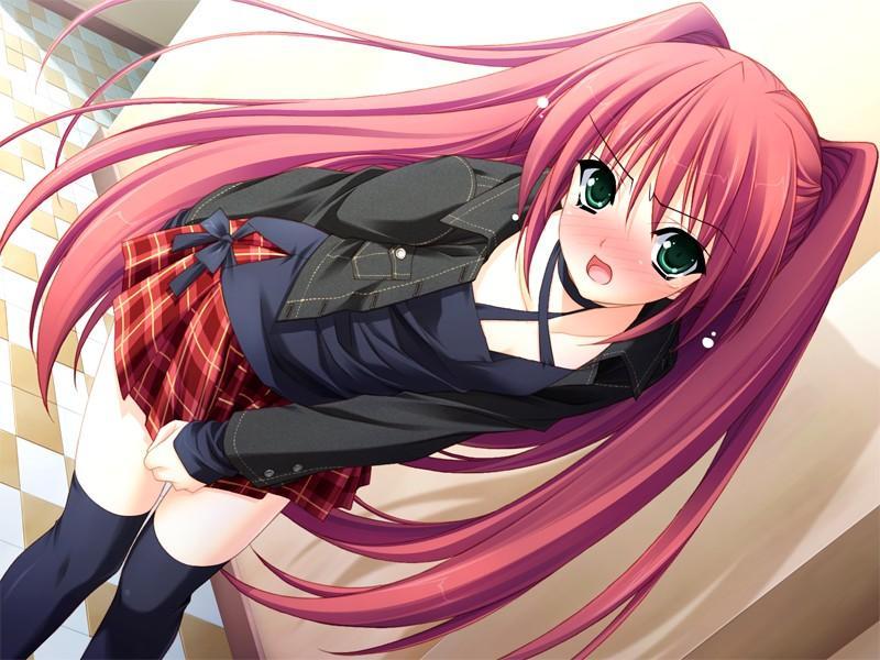たとえ恥を忍んでも、好きな男の子の前では短いスカートを好む☆　　