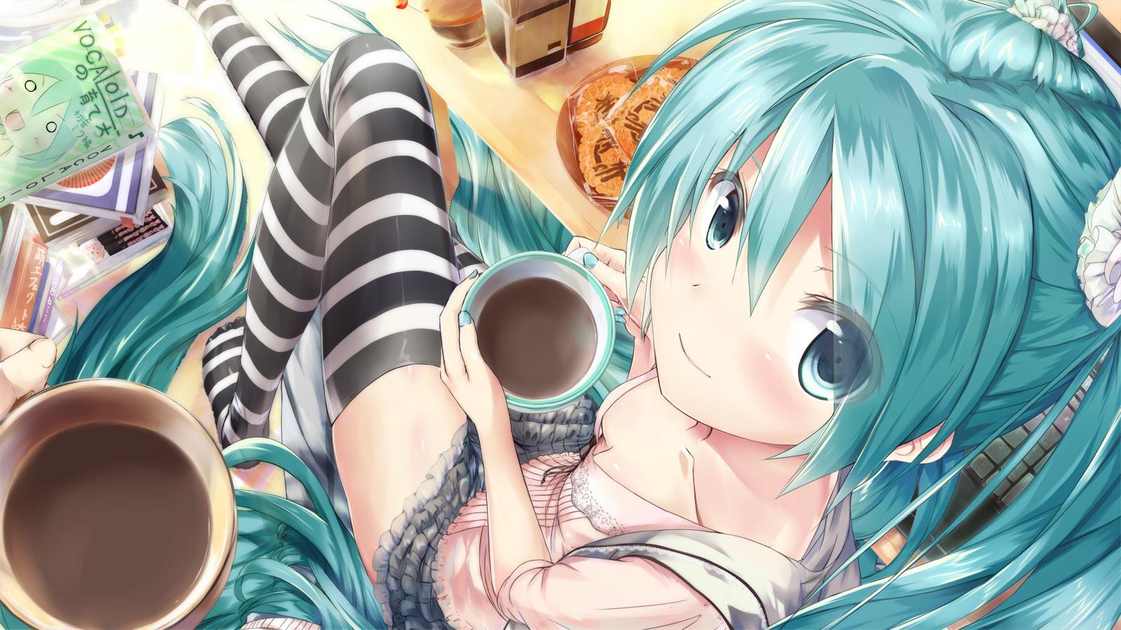 休憩の人手間に茶々も入れずも・・・ホっとする♪