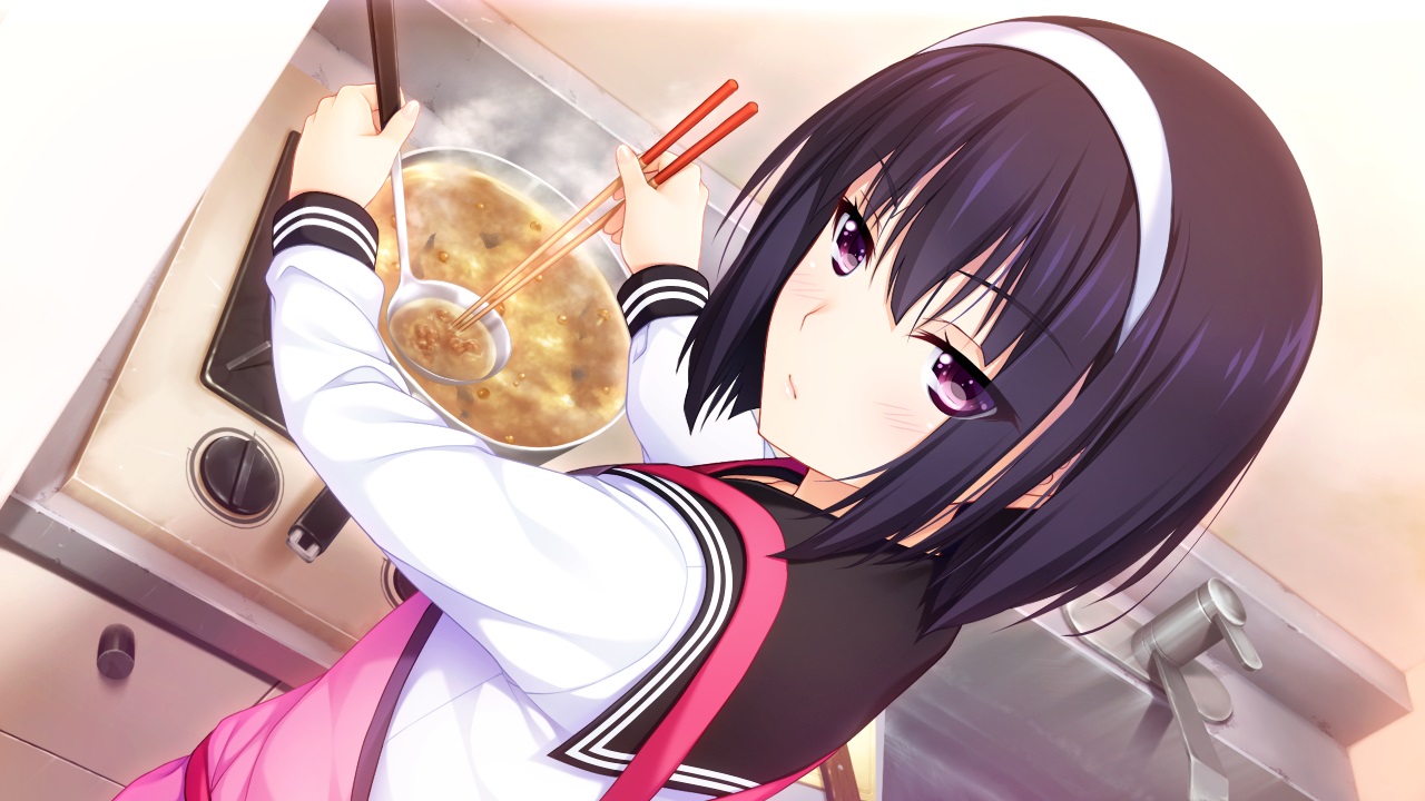 女の子「料理にケチをつけるのはだめ。メッ、メッ！！（睨）」  女
