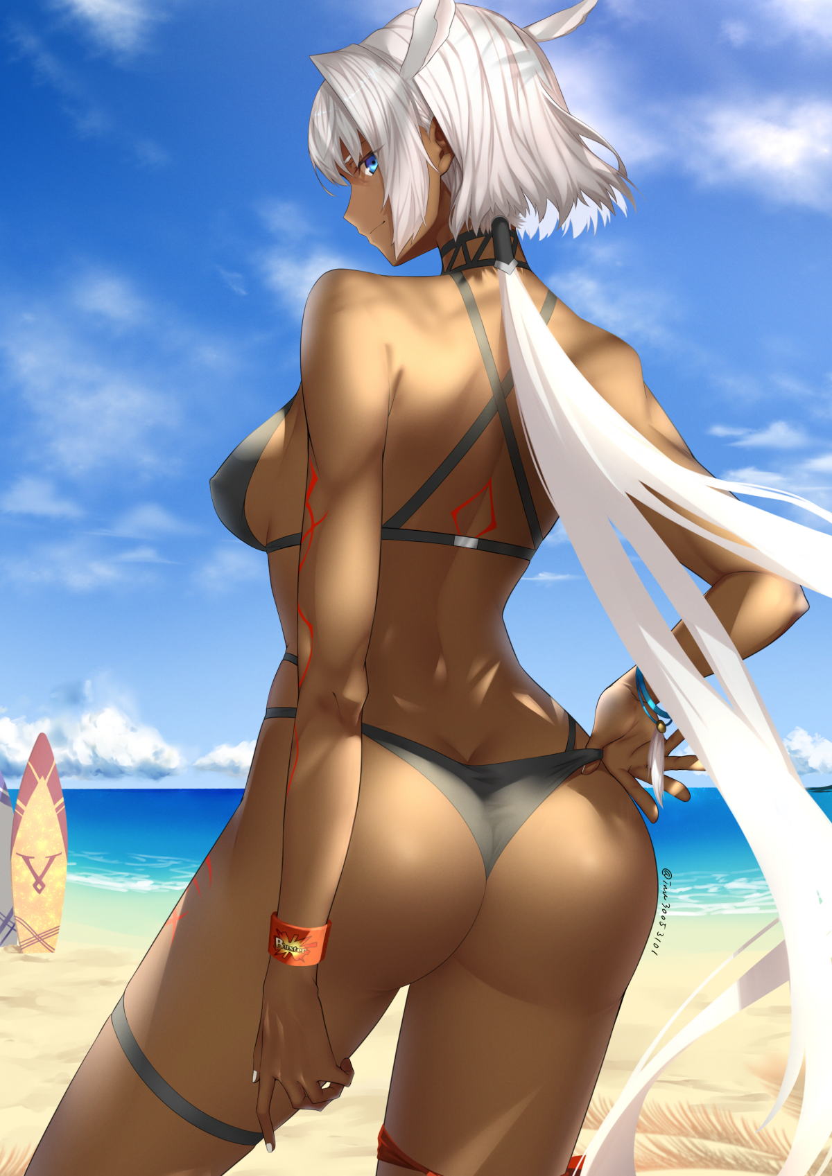 　貼り