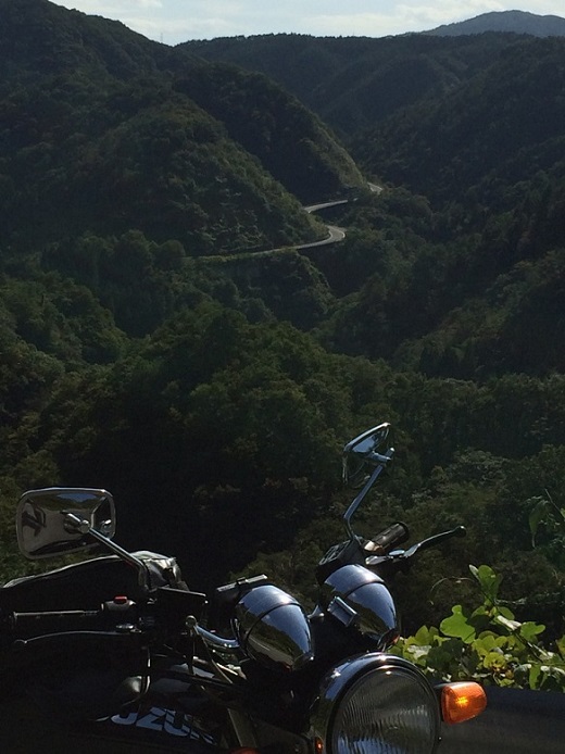オンロードツーリングのルート探索のため ソロで鳥取県の大山方面へ