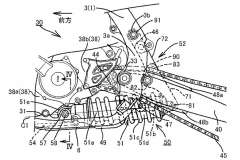 カワサキが新しい機構の特許を申請した模様です。  リヤサスペンシ