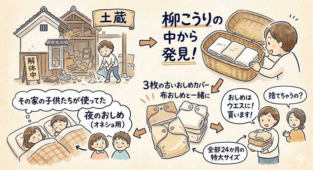 ある思い出の イラスト化