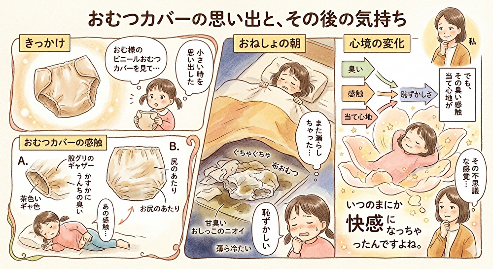 ある思い出の イラスト化