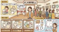ある思い出の イラスト化