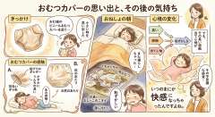 ある思い出の イラスト化