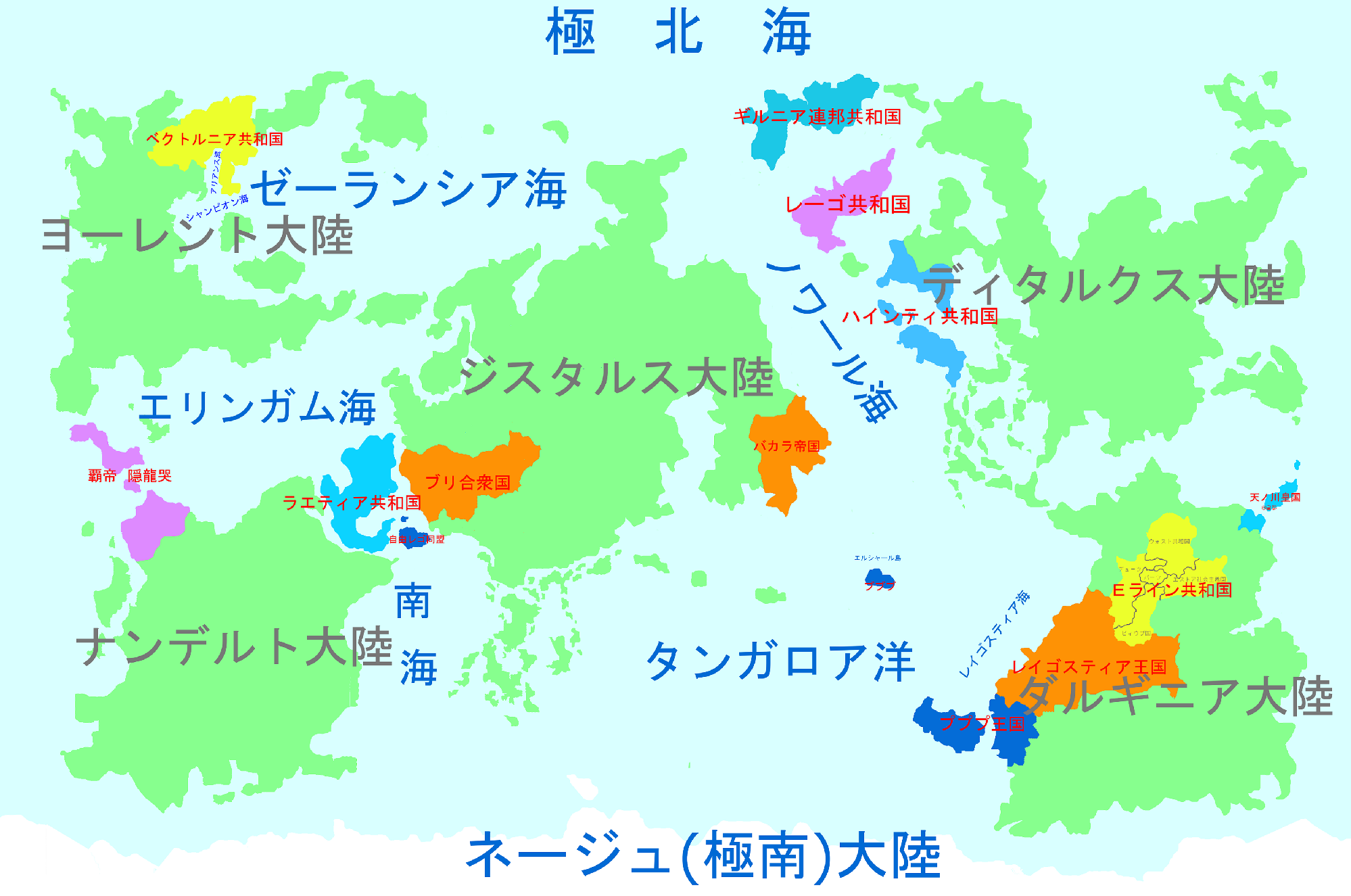 最新版の地図です。 不具合等あれば当スレッドに書き込んでください