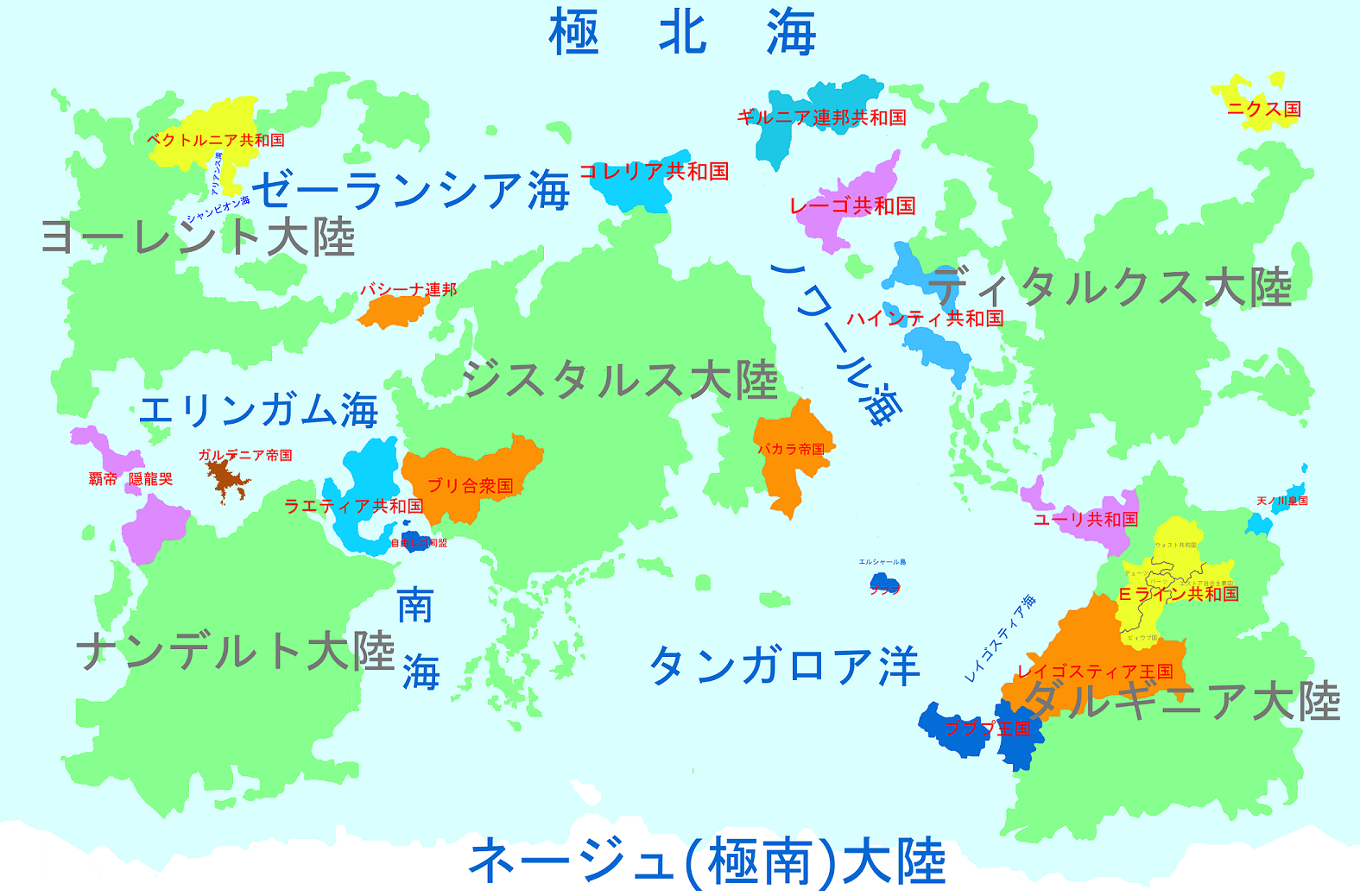 最新版地図です。不具合等あれば当スレッドに書き込んでください。 