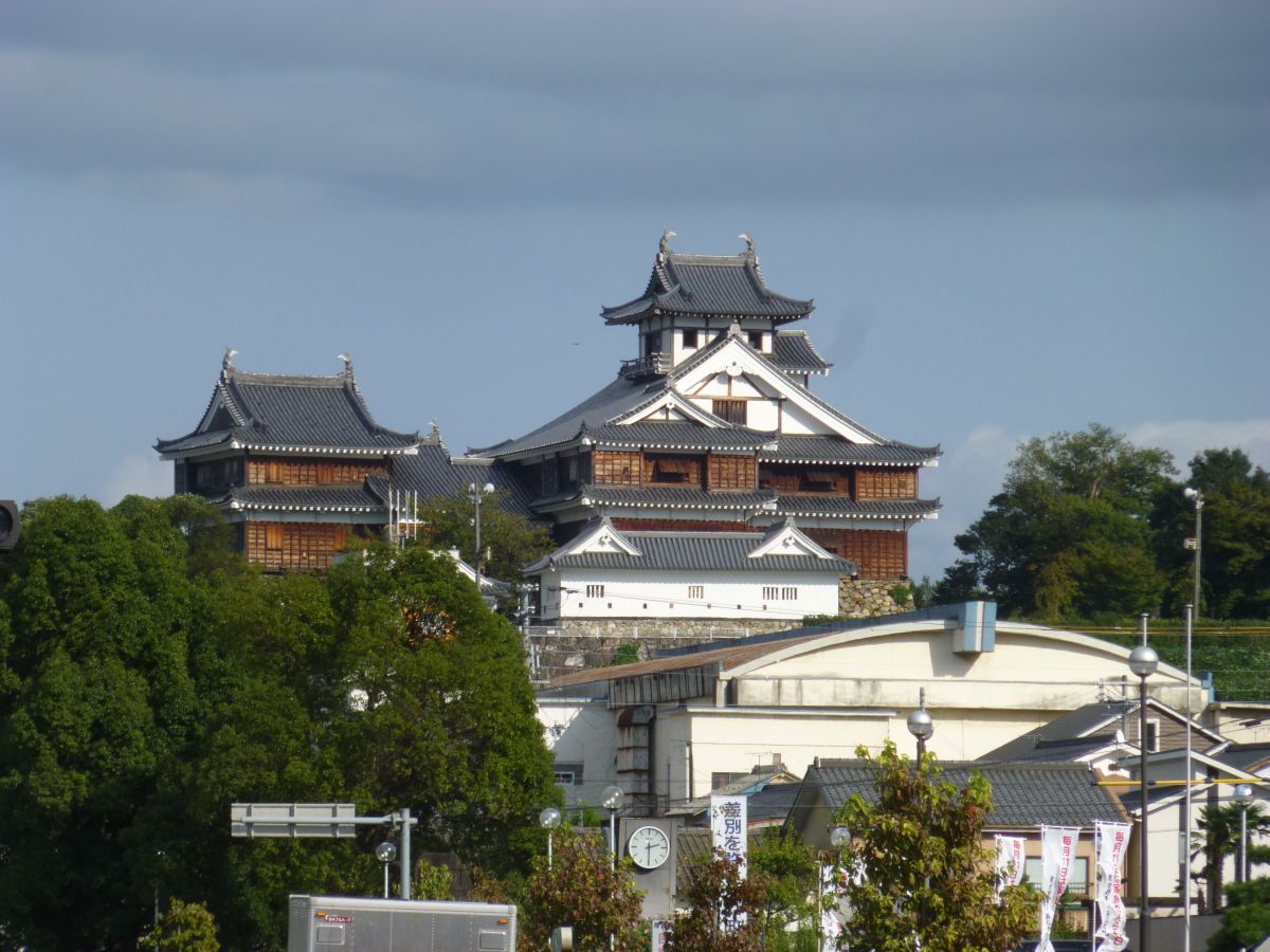 最後の城、福知山城