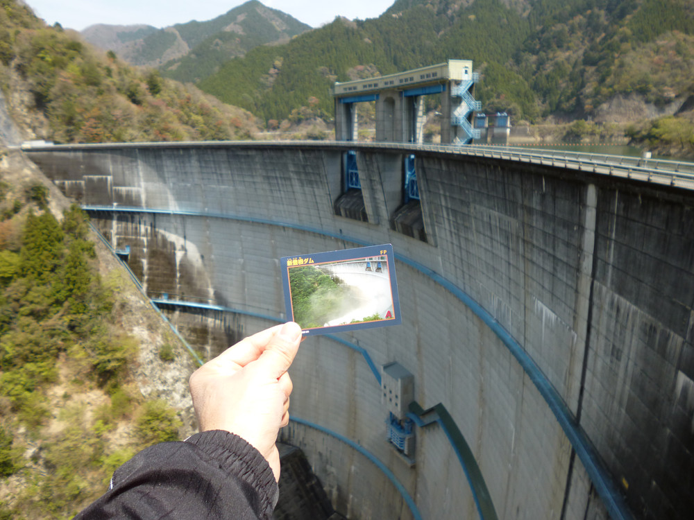 久々のダムカードゲット これで愛知県ようやくコンプリートですわ
