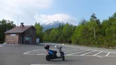 初ラーツーが富士山。なんか嬉しい。