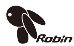 ROBINにウサギのイメージで。 今日、仕事中にRobinのコト
