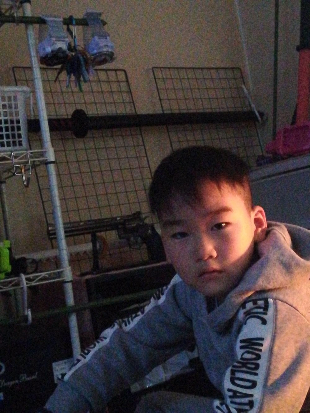 ぼくの素顔だよ 学校の帰り撮ってみた