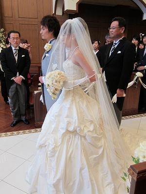 ５月５日に次女が結婚式を挙げました。相手は八戸出身のマツダの技術